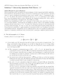 Solutions 7: Interacting Quantum Field Theory: Λφ4