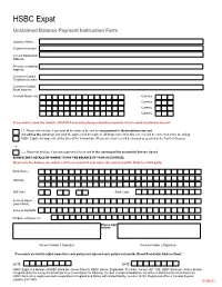 Unclaimed Balances Payment Form
