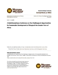 A Multidisciplinary Conference on the Challenges & Opportunities For