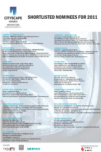 CS Global Shortlist 2011