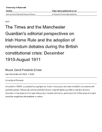 This Copy of the Thesis Has Been Supplied on Condition That Anyone