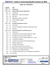 Guide to Understanding IBC Seismic for MEP