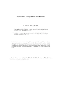 Higher-Spin Gauge Fields and Duality