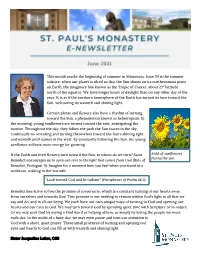 June 2021 E-Newsletter