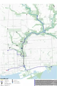 Lower Don Trail Suggested Routes Accessible Trail Entry Point Trail