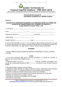 Ambito Territoriale C6 Comune Capofila Casaluce – PSR 2016-2018