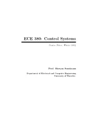 Control Systems
