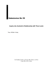 Mr Luke Gosling (PDF 110KB)