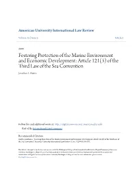 Of the Third Law of the Sea Convention Jonathan L