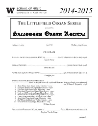 The Littlefield Organ Series