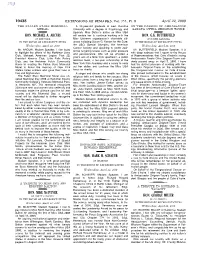 10438 Hon. Michael A. Arcuri