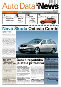 Auto Data News 08 04