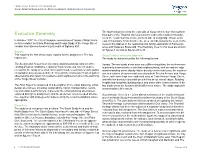 Executive Summary