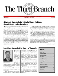 The Third Branch, Fall 1999)