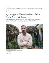Apocalypse Never Review: False