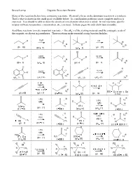 Beauchamp Organic Reaction Review 1