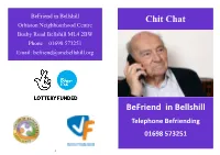 Chit Chat Befriend in Bellshill
