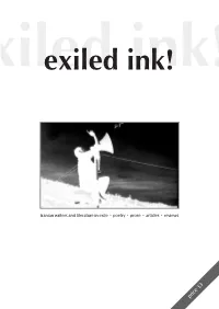 Magazine Are Those of the Authors and Are Not Necessarily Those of This Magazine