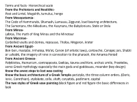 Terms and Facts- Hierarchical Scale