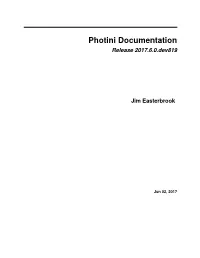Photini Documentation Release 2017.6.0.Dev819