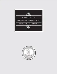 Virginia Flag Protocol Guide