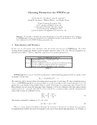Choosing Parameters for Ntruencrypt