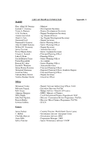 LIST of PEOPLE CONSULTED.Pdf