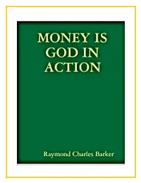 Money Is God in Action.Pdf