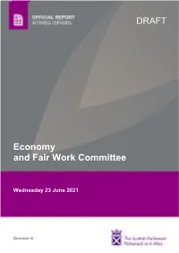 Official Report and Is Subject to Correction Between Publication and Archiving, Which Will Take Place No Later Than 35 Working Days After the Date of the Meeting