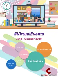 Virtualevents June - October 2020