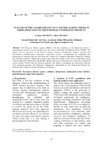Analysis of the Capabilities of Uav's and the Leading