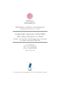 Archaeologic Inspection of the Milky Way Using Vibrations of a Fossil Seismic, Spectroscopic and Kinematic Characterization of a Binary Metal-Poor Halo Star