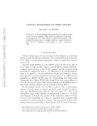 Arxiv:2004.00097V2 [Math.MG] 3 May 2021 the Aigcnetdcmoet,Alioere of Isometries All Components, Connected Taking G Htpeevstedsac Ucin H E Isom( Set the Function