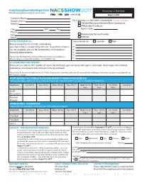 Group Housing Reservation Request Form