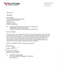 REDACTED Final Porewater Sampling