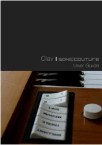 SC Clav User Guide