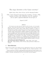 24 Aug 2017 the Shape Derivative of the Gauss Curvature