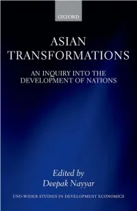 An Inquiry Into the Development of Nations