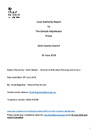 Draft LA Report Template