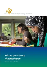 Eritrea En Eritrese Vluchtelingen