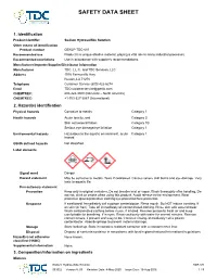 Sodium Hydrosulfide Solution