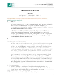 SWLSB EBP Phase 2 Report June 2015