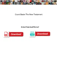 Count Basie the New Testament