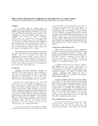 Effects of Pore Fluid Properties at High Pressure and Temperature On