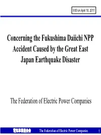 Japanese Electric Utilities' Efforts for Global Warming Issues