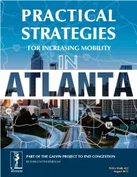 Practical Strategies for Increasing Mobility in Atlanta