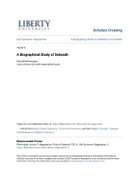 A Biographical Study of Deborah