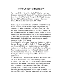 Tom Chapin's Biography