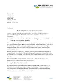 62-66 Hurtle Square - Encroachment Policy Variation