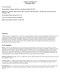 Abstract Case Synopsis